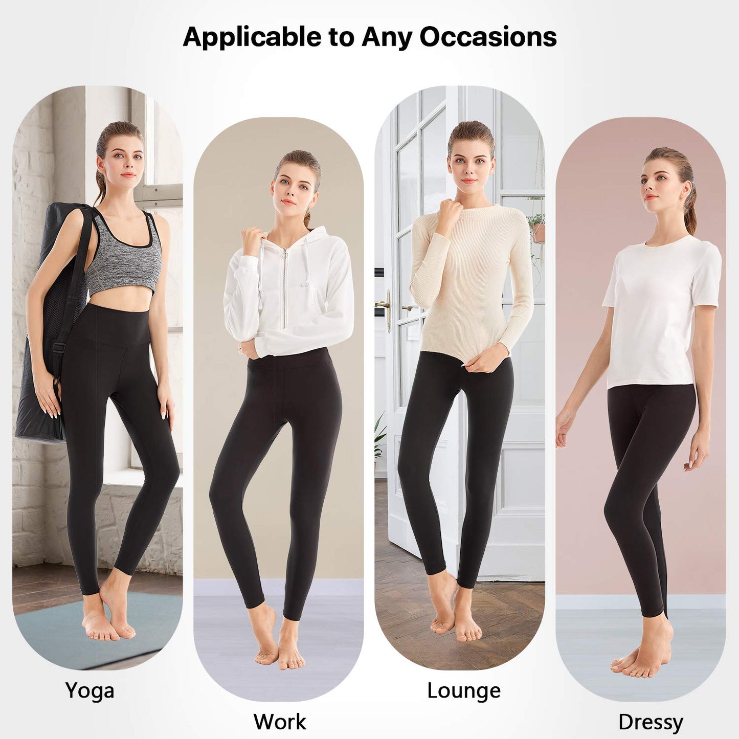 SINOPHANT High Waisted Leggings for Women