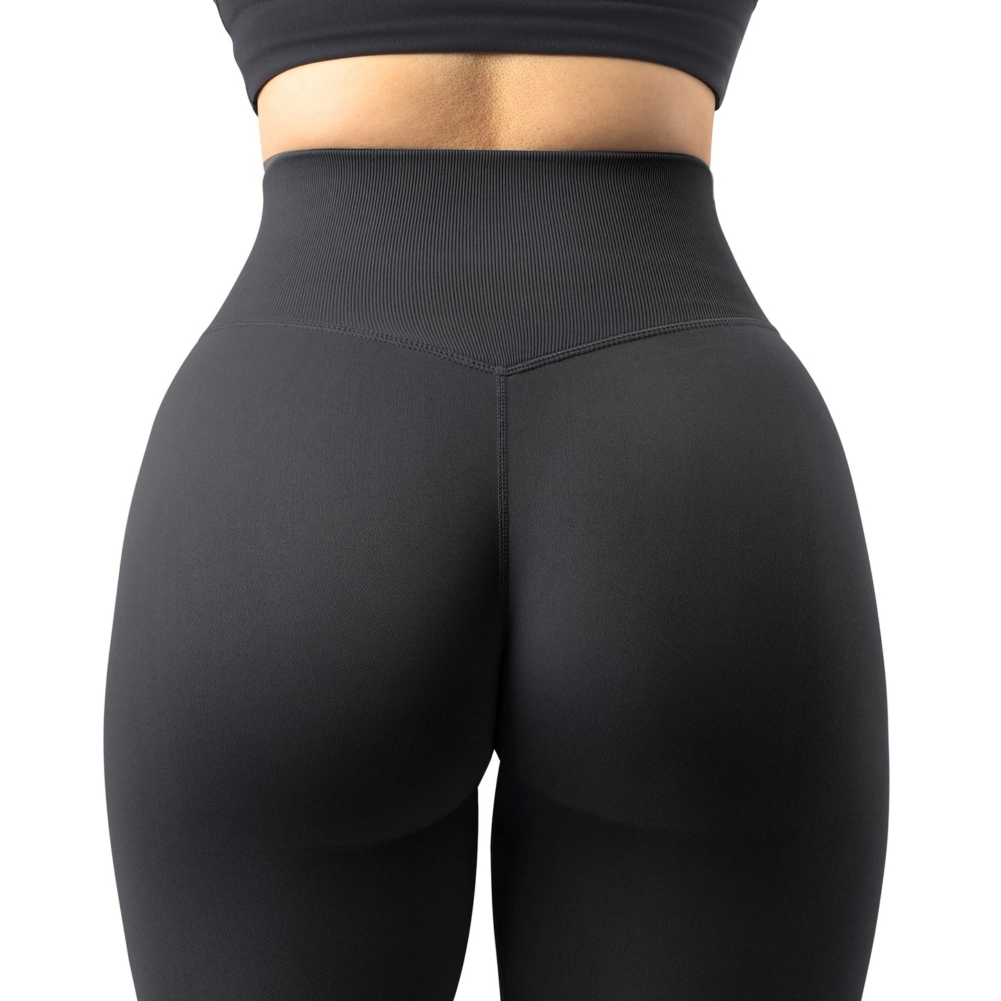 MOSHENGQI Seamless Workout Leggings for Women