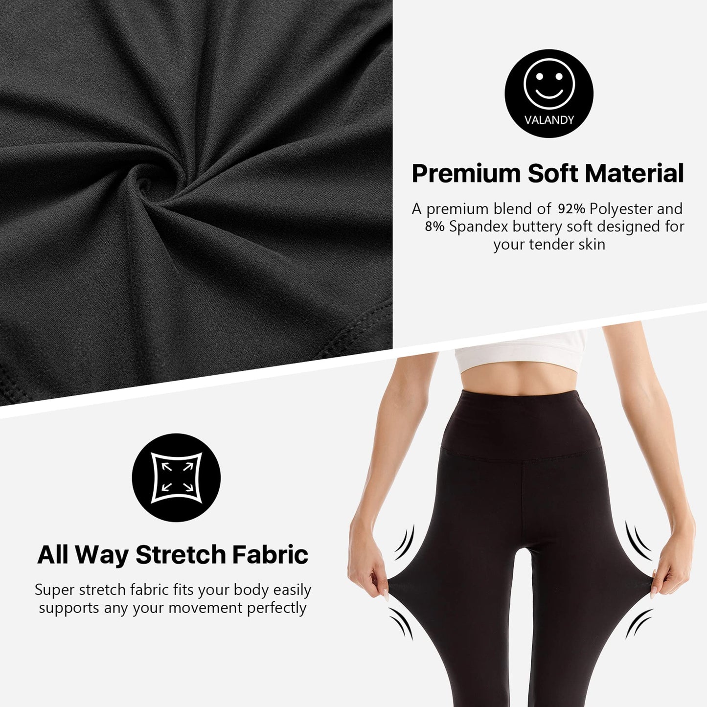 SINOPHANT High Waisted Leggings for Women