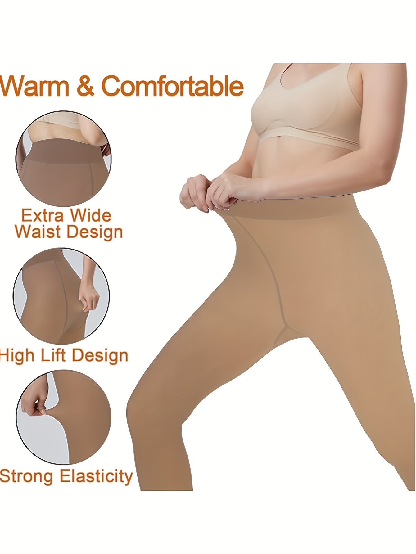 1pc of 200G Sheer Stovepipe Leggings for Autumn And Winter, Designed for Fitness, Enhancing The Buttocks, Fashionable for Jogging And, Suitable for Cycling, Perfect for Races, High-Quality Compression Skinny Capris.